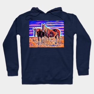 Two Wild Horses Hoodie